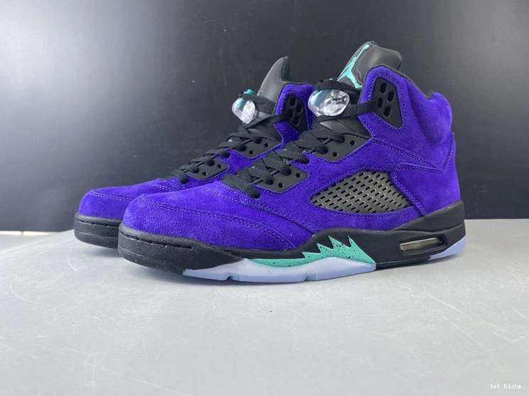 Grape” 136027-500 Jordan Air  5 “Alternate 0106